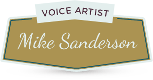 Mike Sanderson Voice Artist Logo
